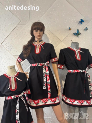 Дамска или детска туника с Български етно мотиви,, снимка 8 - Туники - 53596559