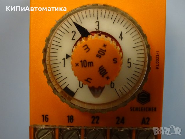 реле време SCHLEICHER SZA 52-S 220V, снимка 4 - Резервни части за машини - 37177878