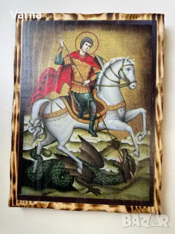 Икона върху застарено дърво, снимка 6 - Икони - 49095799