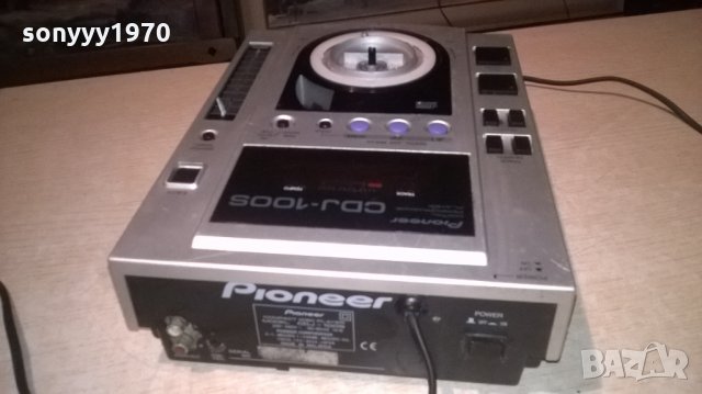 PIONEER CDJ-100S-ВНОС ШВЕИЦАРИЯ, снимка 5 - Ресийвъри, усилватели, смесителни пултове - 27169745