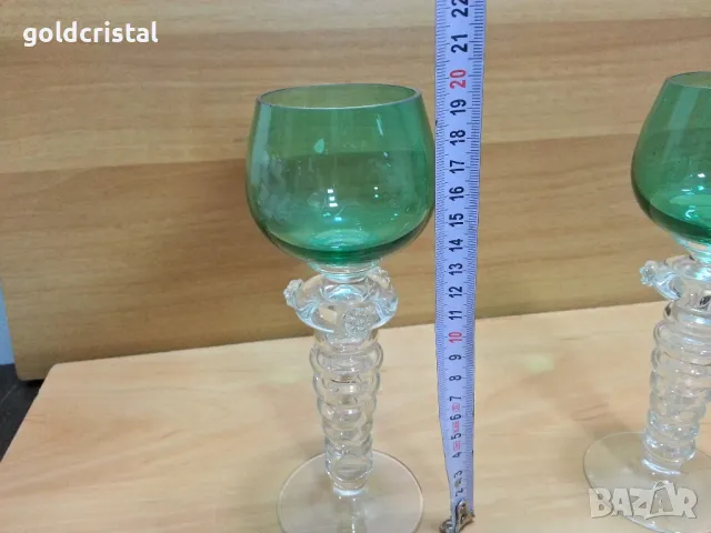 стари стъклени чаши , снимка 2 - Антикварни и старинни предмети - 49250661