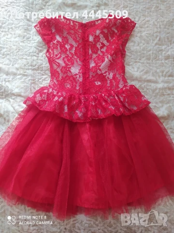 Приказна рокличка р.128, снимка 2 - Детски рокли и поли - 50456431