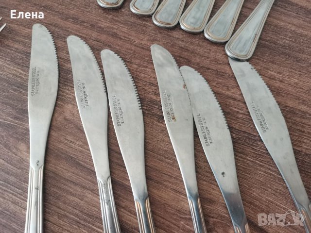 Коплент масивни прибори, снимка 2 - Прибори за хранене, готвене и сервиране - 34843828