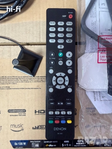 Denon AVR-S650H Receiver, снимка 13 - Ресийвъри, усилватели, смесителни пултове - 52638103