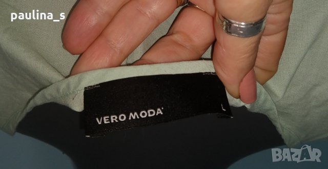 Два различни броя / Зелена рокля тип ( плажна ) туника "Vero moda", снимка 10 - Рокли - 28459007