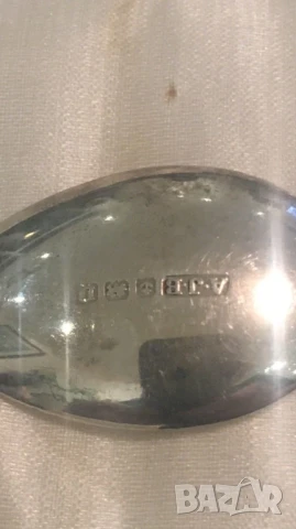 Шест сребърни лъжички за чай, кафе, снимка 3 - Антикварни и старинни предмети - 50834605