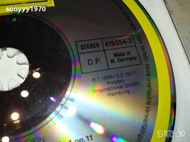 FREDERIC CHOPIN ORIGINAL CD-MADE IN WEST GERMANY 0304231603, снимка 11 - CD дискове - 40238912