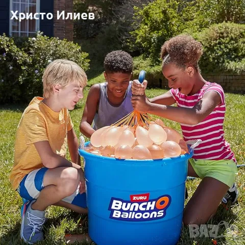 Водна пързалка Shark с над 100 водни балона ZURU Bunch O Balloons, снимка 6 - Басейни и аксесоари - 49644763