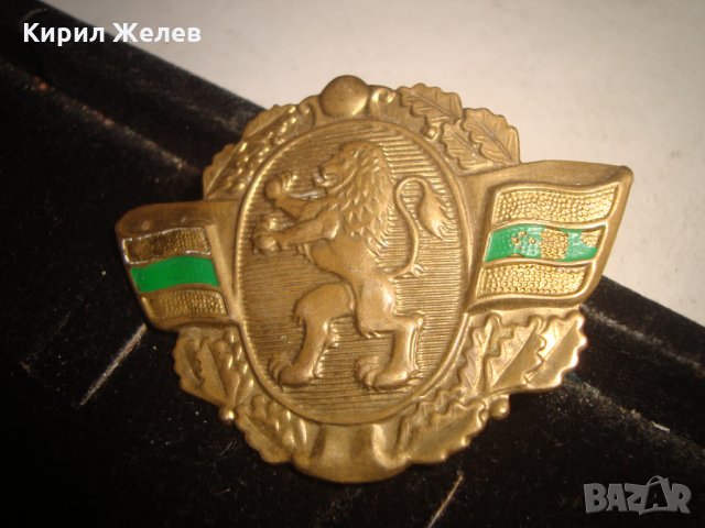 СТАРА БРОНЗОВА КОКАРДА ЛЕСНИЧЕЙСКА РЯДКА 19578, снимка 4 - Колекции - 32289876