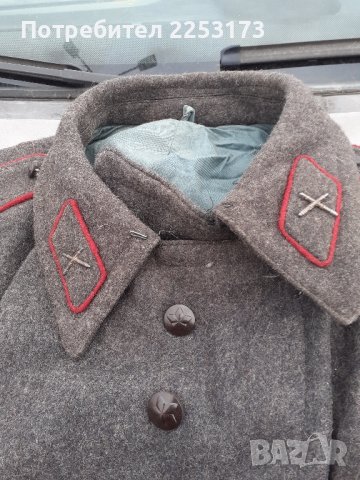 Сержантски и войнишки шинели вълна, снимка 10 - Антикварни и старинни предмети - 44101507