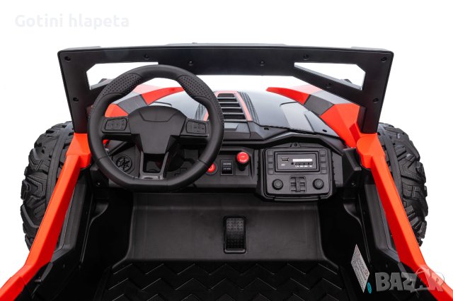 Акумулаторен Двуместен джип OFF-ROAD BUGGY 4X4 UTV 24V батерия, снимка 10 - Детски велосипеди, триколки и коли - 43685973