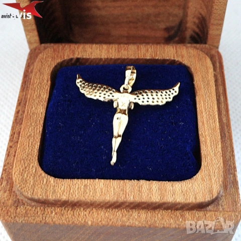 Висулка с 14К златно покритие 244722, снимка 4 - Колиета, медальони, синджири - 53352432