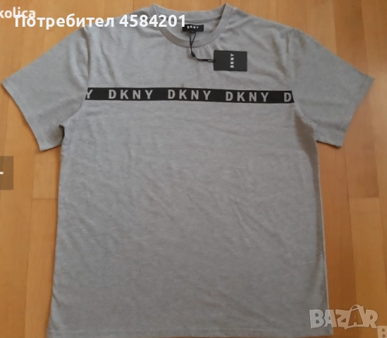 НОВА мъжка тениска DKNY, размер XL. ОРИГИНАЛНА! С ЕТИКЕТ!