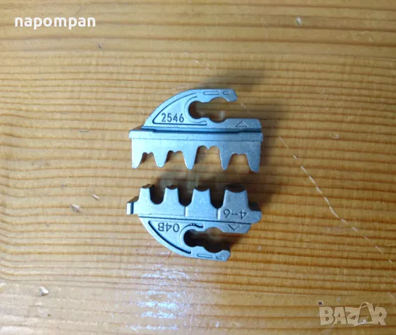 Пълен Комплект Клещи за Кримпване на Кабелни Обувки със Сменяеми Накрайници, снимка 5 - Клещи - 49892338