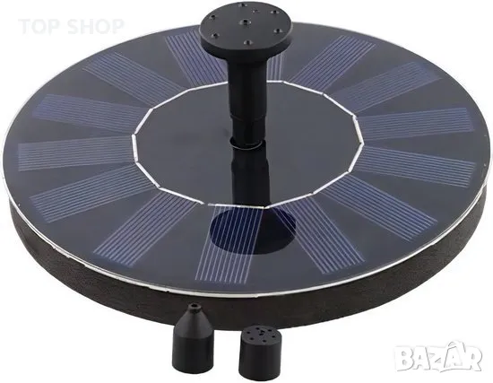 Соларен фонтан с 3 бр накраиници SOLAR, снимка 2 - Други - 48487039