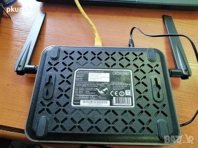 Гигабитов Рутер SITECOM WL-309 Dualband 300N XR Gigabit Gaming Router II, снимка 3 - Рутери - 37317320