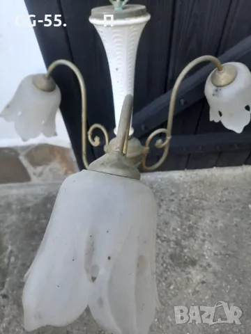 Полилей с порцелан, снимка 4 - Полилеи - 47621666