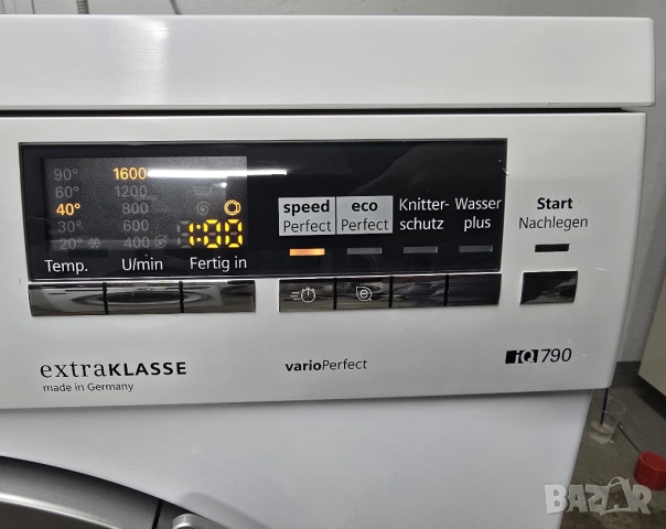 Продавам Пералня SIEMENS IQ 790 8кг А+++ -30% 1600 оборота , снимка 9 - Перални - 53212111