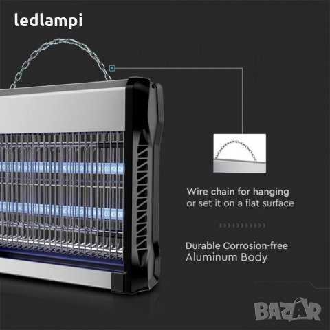 Инсектицидна Лампа 2Х8W, снимка 4 - Други - 32847979