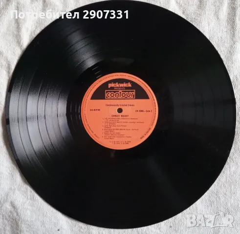 Грамофонна плоча на певицата Shirley Bassey. Pickwick, Англия, снимка 3 - Грамофонни плочи - 48999772