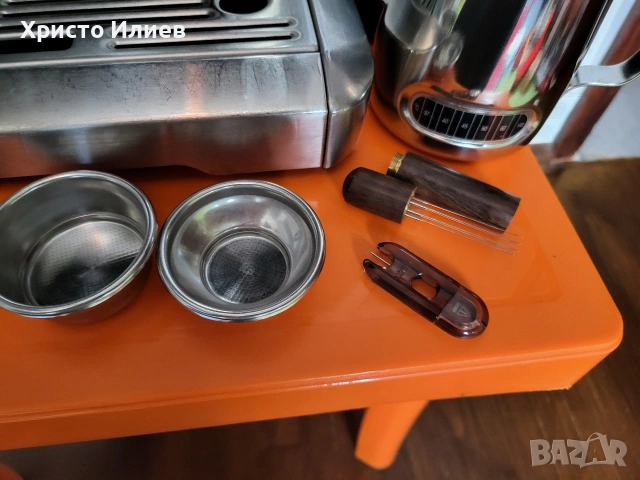 Еспресо машина SAGE Barista Express Кафемашина с кафемелачка, снимка 9 - Кафемашини - 53462866