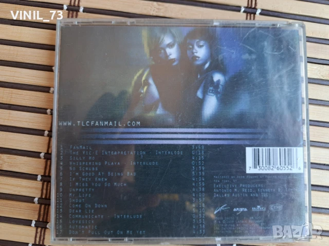 TLC – Fanmail, снимка 3 - CD дискове - 50605294