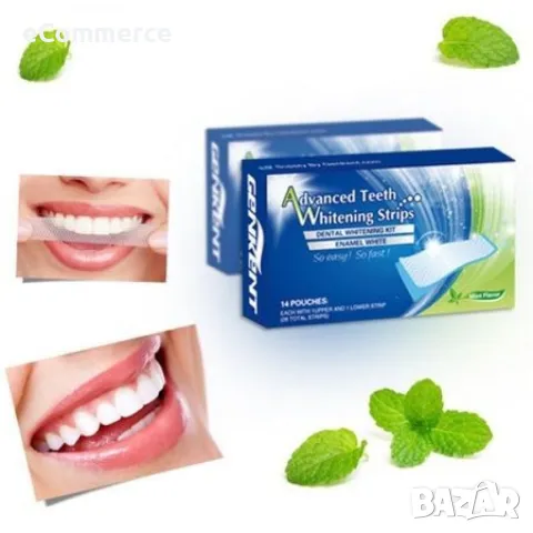 Избелващи ленти за зъби Advanced Teeth Whitening Strips, снимка 1 - Други - 47652998