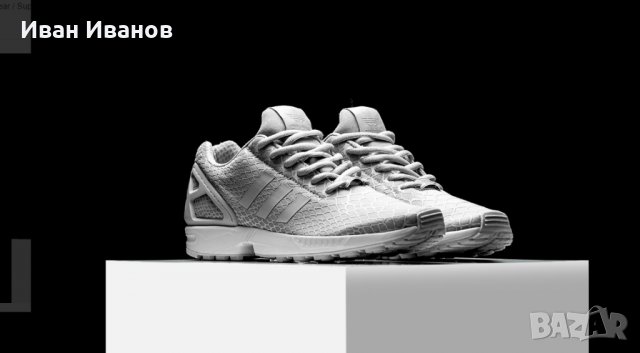 маратонки Adidas ZX Flux TechFit – Gray Scale  номер 43, снимка 5 - Маратонки - 32877410
