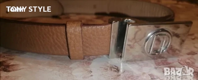 LAUREL Оригинал Нов Дамски Колан Изцяло от Естествена Кожа 100см., снимка 3 - Колани - 51644494