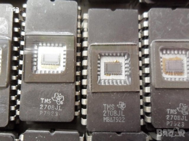EPROM памети с прозорче интегрални схеми 27c512/27c256/2764/2732/2716, снимка 4 - Друга електроника - 43702666