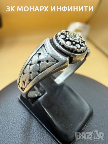 Сребърен пръстен /925/, снимка 2 - Пръстени - 52416841