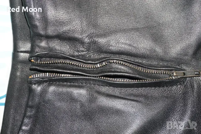 Кожен панталон от изкуствена кожа, снимка 4 - Панталони - 48802424