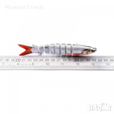 Реалистични 3D Воблер / Воблери №137 до №141, снимка 7 - Такъми - 39260707