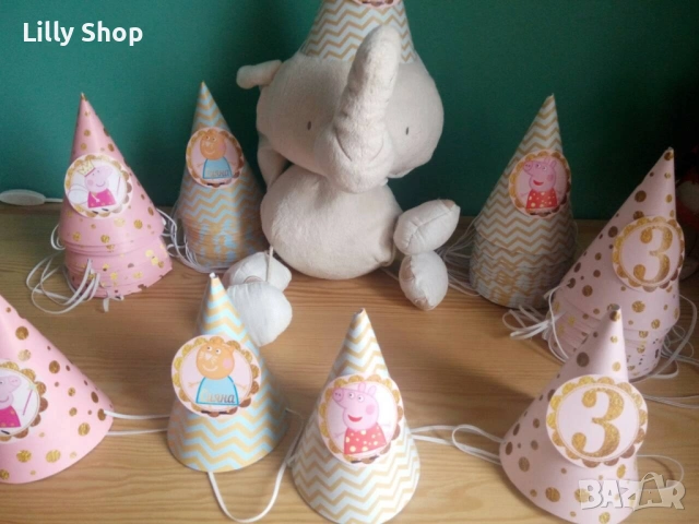 Покани, банер за рожден ден, Пепа Пиг  / Peppa Pig, снимка 6 - Покани - 53189230