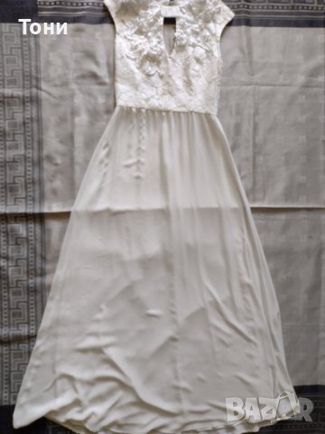 Дълга бяла рокля Access Fashion