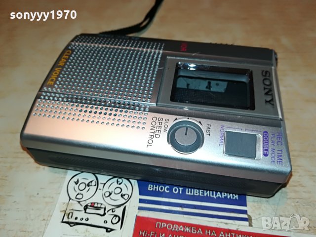 sony tcm-200dv cassette corder-germany 1407211056, снимка 3 - Радиокасетофони, транзистори - 33515059