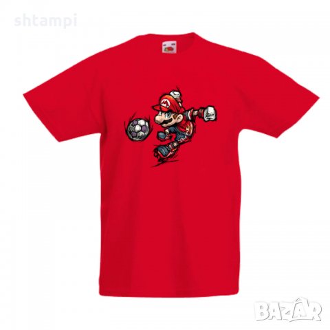Детска тениска Супер Марио Super Mario Football, снимка 2 - Детски тениски и потници - 33081611