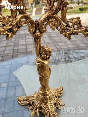 Два броя свещници б65, снимка 6 - Антикварни и старинни предмети - 43293755