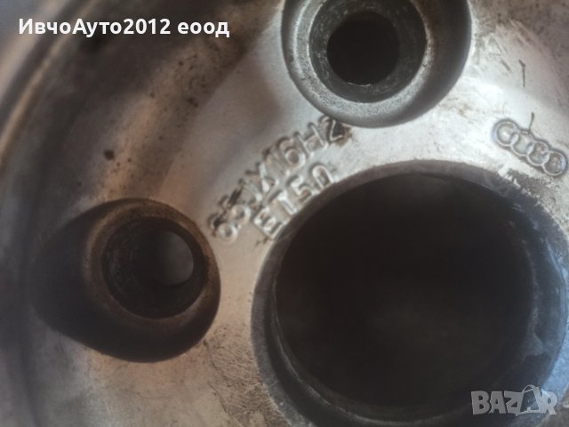 Алуминиеви джанти 16 Audi оригинални, снимка 2 - Гуми и джанти - 39679478