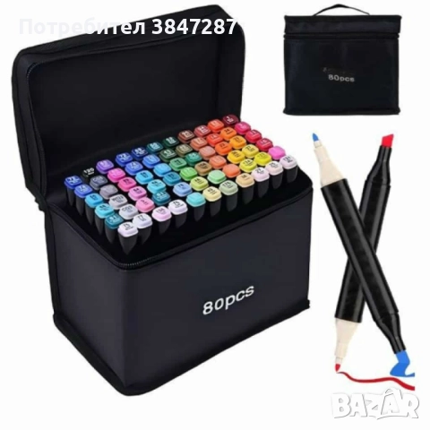 🔥🔥🔥Комплект за рисуване от 150 части + Комплект за оцветяване и рисуване Aqua + Комплект от марке, снимка 4 - Други - 51588871