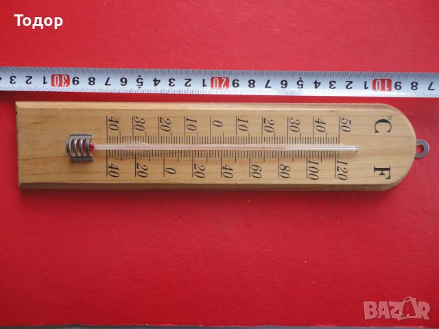 Невероятен немски дървен термометър 5