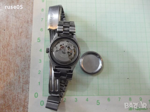 Часовник "SEIKO 5" автомат с верижка дамски работещ - 1, снимка 7 - Дамски - 28363647