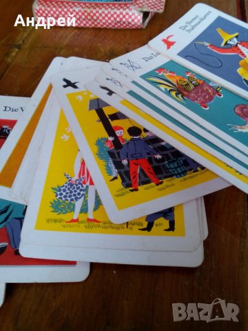 Стари детски карти за игра #3, снимка 6 - Антикварни и старинни предмети - 27640829