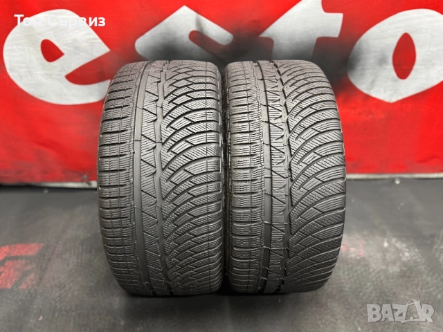 255 35 19, Зимни гуми, Michelin PilotAlpinPA4, 2 броя, снимка 3 - Гуми и джанти - 52792434