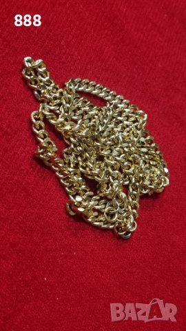 Златен комплекс синджир и гривна от медицинска стомана , снимка 2 - Бижутерийни комплекти - 43274876