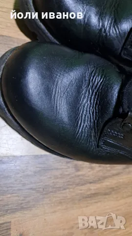 Кожени шити брутално здрави обувки 42 номер, снимка 2 - Мъжки боти - 49453579