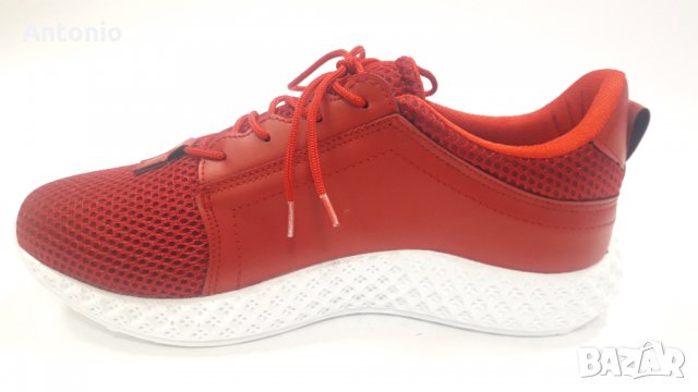 Мъжки маратонки модел 27345 червено и тъмно синьо, снимка 8 - Спортни обувки - 32385523