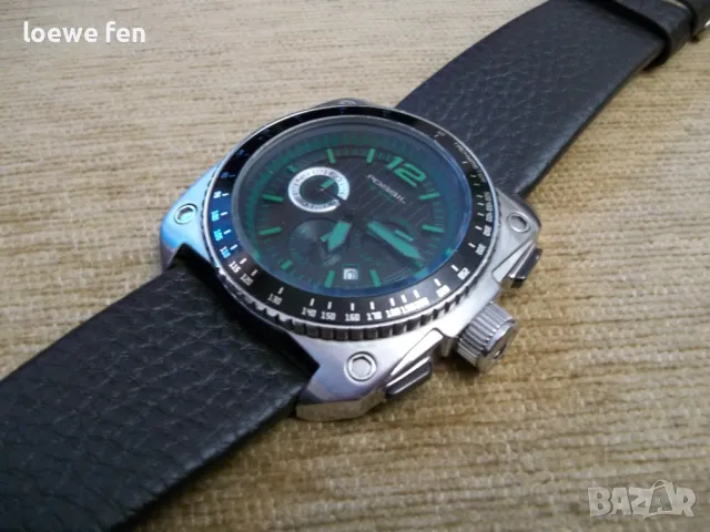 52 mm Fossil  -  НОВ буквално...БЛЕСТИ - Diesel Style, снимка 4 - Мъжки - 48922146