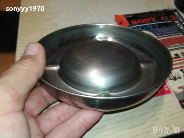 МЕТАЛЕН ПЕПЕЛНИК ОТ СОЦА 3108251906, снимка 9 - Антикварни и старинни предмети - 51554441