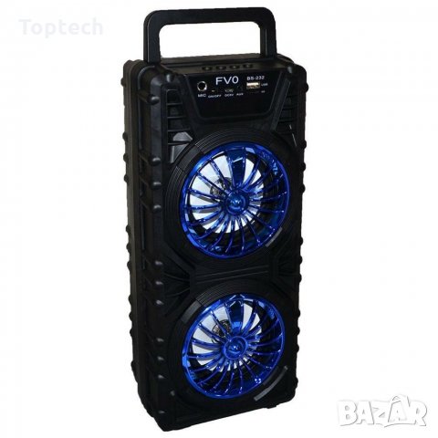 100W Караоке тонколона BS-232A с микрофон, снимка 5 - Тонколони - 33334989